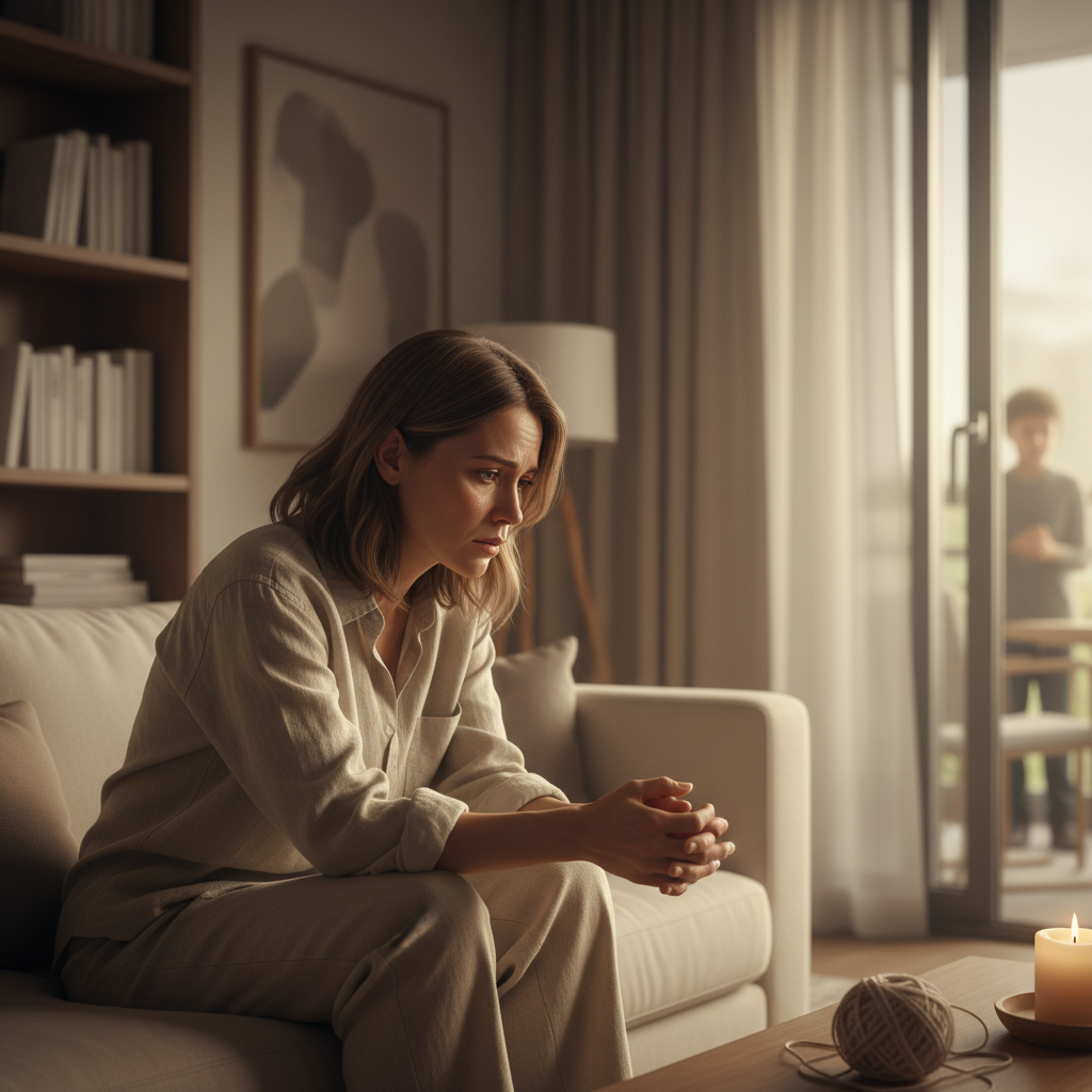 Иллюстрация к статье: Как перестать избегать людей из-за тревоги и стыда если это повторяется месяцами